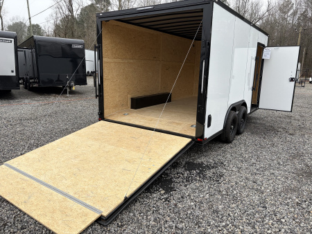 New 2026 Spartan Cargo 8.5x16 Enclosed Trailer, PRO SERIES, 10K GVWR, Polycor, 7' Interior, Tube Cross Members