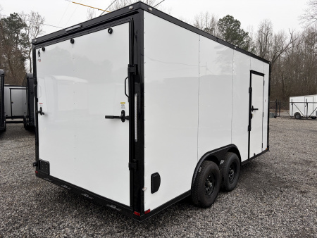 New 2026 Spartan Cargo 8.5x16 Enclosed Trailer, PRO SERIES, 10K GVWR, Polycor, 7' Interior, Tube Cross Members