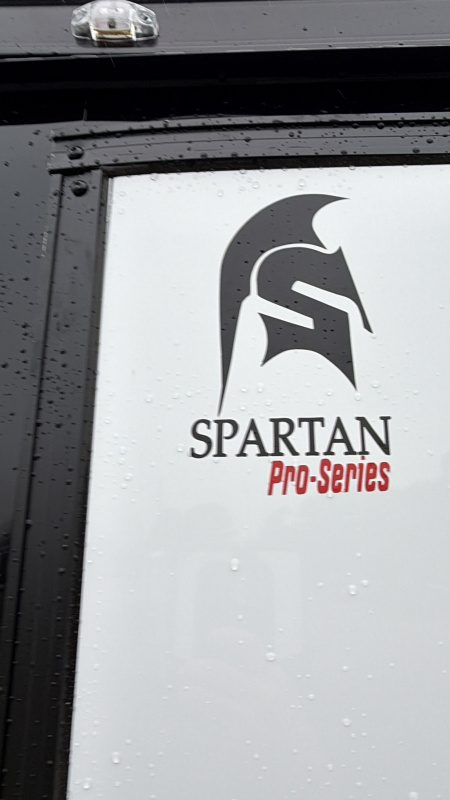 New 2026 Spartan Cargo 8.5x16 Enclosed Trailer, PRO SERIES, 10K GVWR, Polycor, 7' Interior, Tube Cross Members