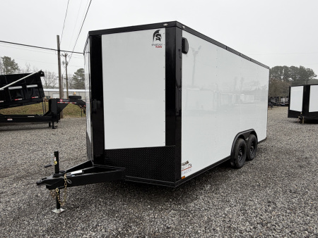 New 2026 Spartan Cargo 8.5x16 Enclosed Trailer, PRO SERIES, 10K GVWR, Polycor, 7' Interior, Tube Cross Members