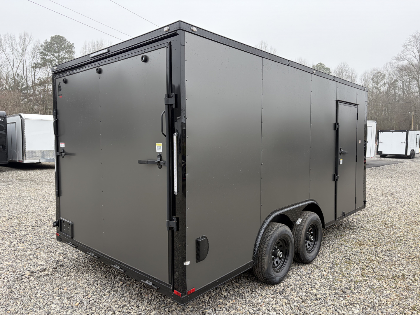 New 2026 Spartan Cargo 8.5x16 Enclosed Trailer, PRO SERIES, 10K GVWR, Polycor, 7' Interior. Tube Cross Members