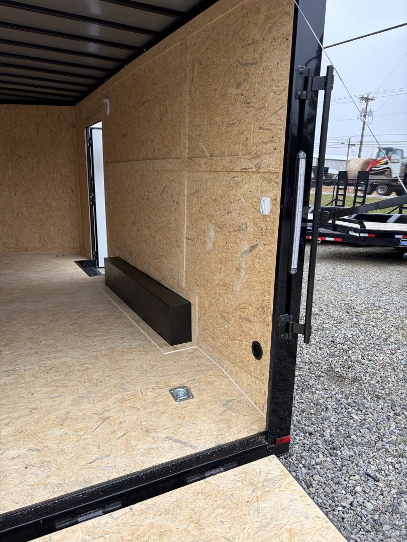 New 2026 Spartan Cargo 8.5x16 Enclosed Trailer, PRO SERIES, 10K GVWR, Polycor, 7' Interior. Tube Cross Members