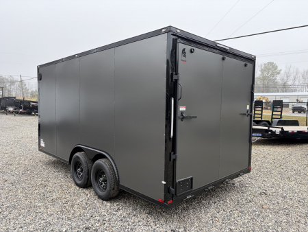 New 2026 Spartan Cargo 8.5x16 Enclosed Trailer, PRO SERIES, 10K GVWR, Polycor, 7' Interior. Tube Cross Members