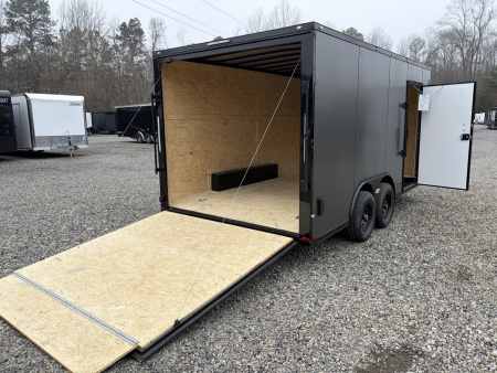New 2026 Spartan Cargo 8.5x16 Enclosed Trailer, PRO SERIES, 10K GVWR, Polycor, 7' Interior. Tube Cross Members