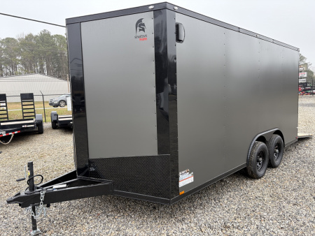 New 2026 Spartan Cargo 8.5x16 Enclosed Trailer, PRO SERIES, 10K GVWR, Polycor, 7' Interior. Tube Cross Members