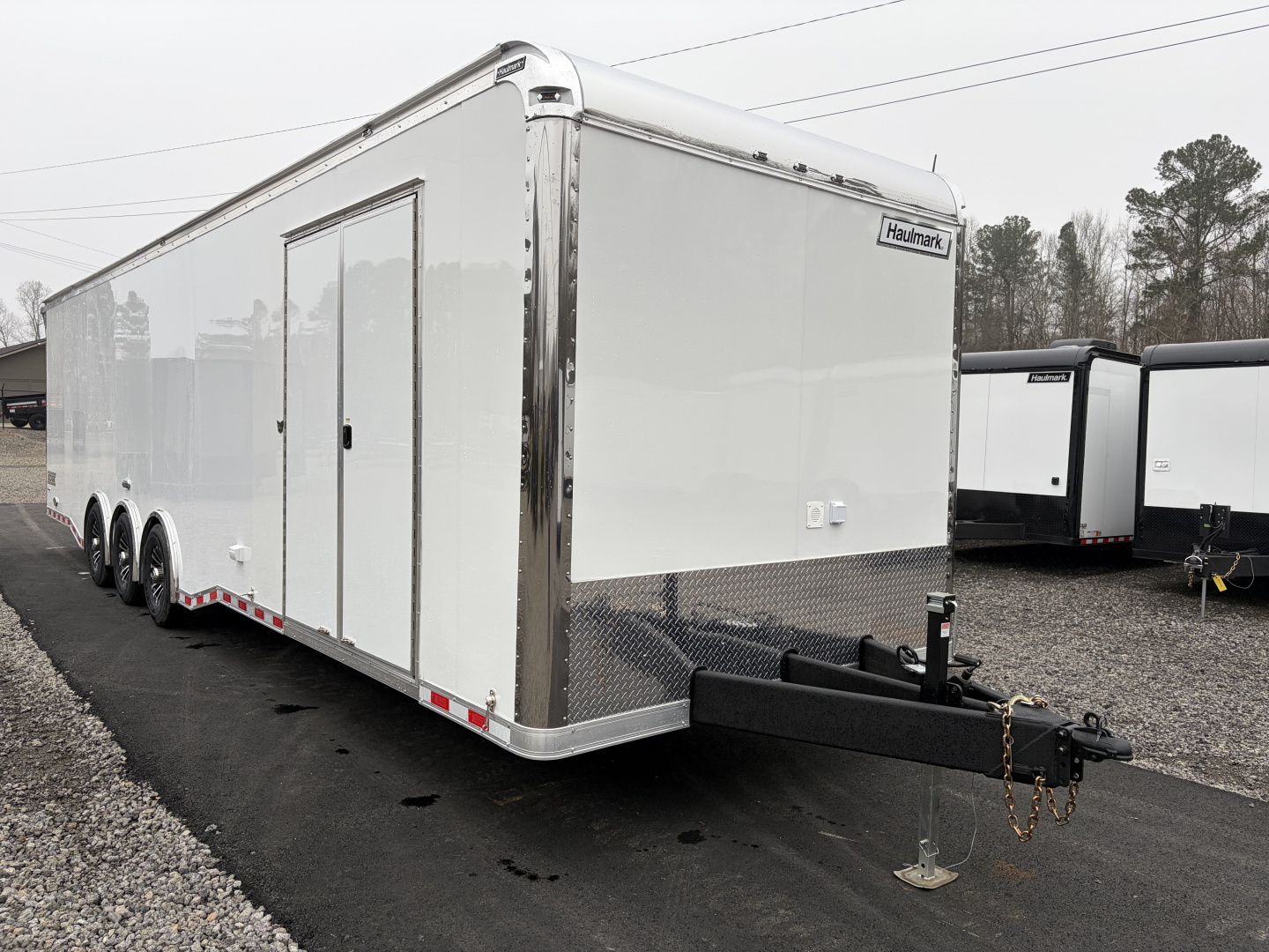 New 2026 Haulmark EDGE 34 Race Trailer, Polycor, Insulated, Sportsman Plus Package, 18K GVWR