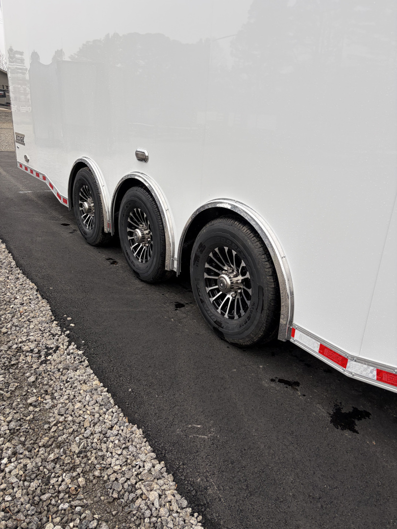 New 2026 Haulmark EDGE 34 Race Trailer, Polycor, Insulated, Sportsman Plus Package, 18K GVWR