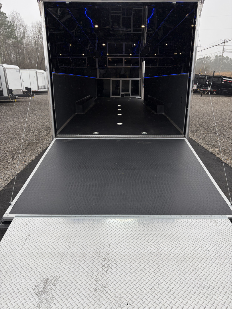 New 2026 Haulmark EDGE 34 Race Trailer, Polycor, Insulated, Sportsman Plus Package, 18K GVWR