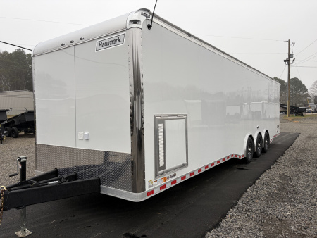 New 2026 Haulmark EDGE 34 Race Trailer, Polycor, Insulated, Sportsman Plus Package, 18K GVWR