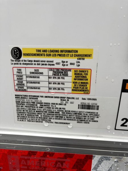 New 2026 Haulmark EDGE 34 Race Trailer, Polycor, Insulated, Sportsman Plus Package, 18K GVWR