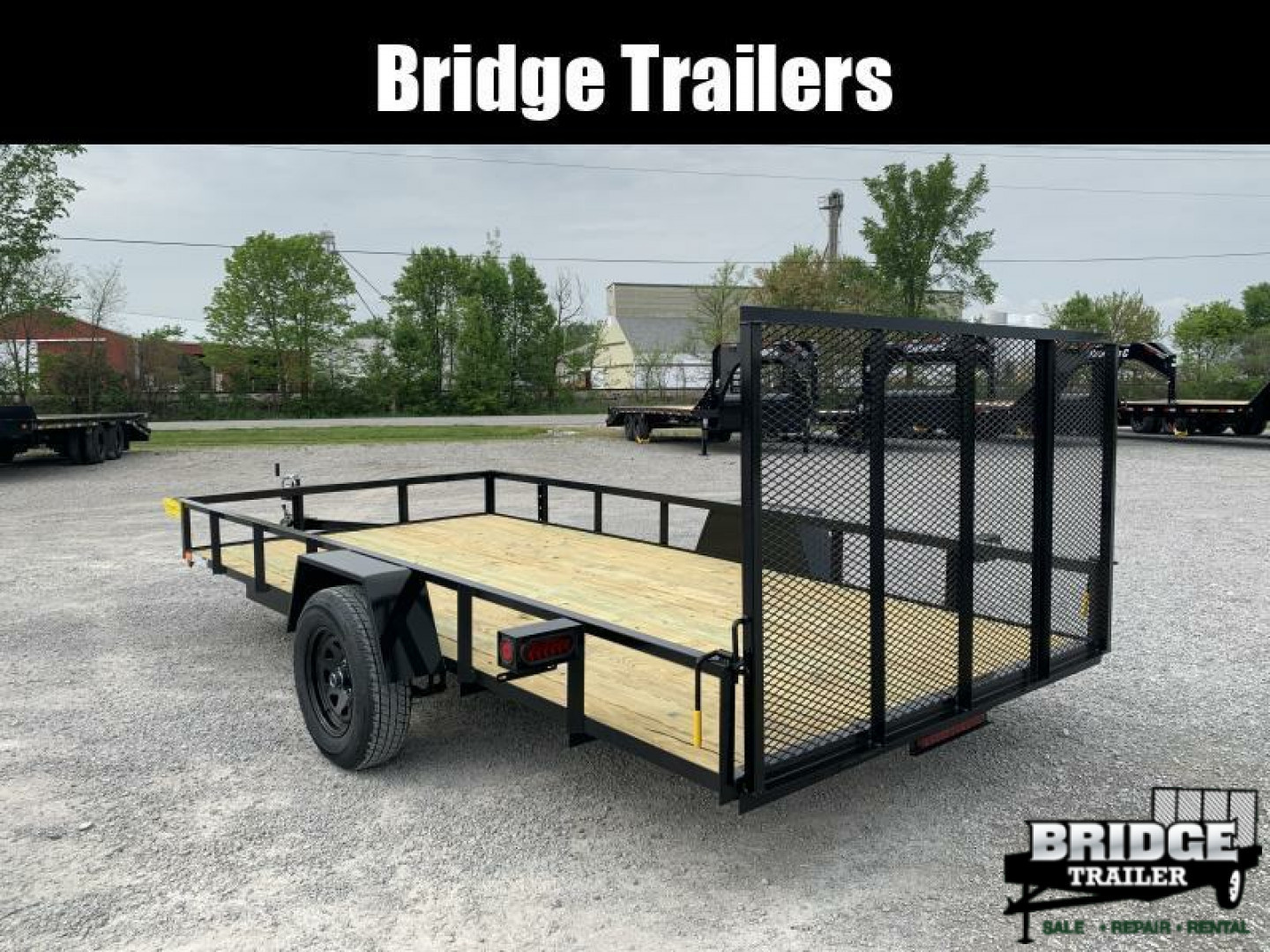 New 2026 AMO A614GXN (82" X 14') 2.9K Standard Utility Trailer