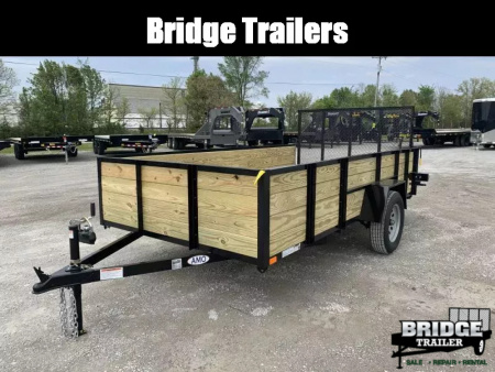 New 2026 AMO A9612XWG (82  x 12') 2.9K Highside Utility Trailer