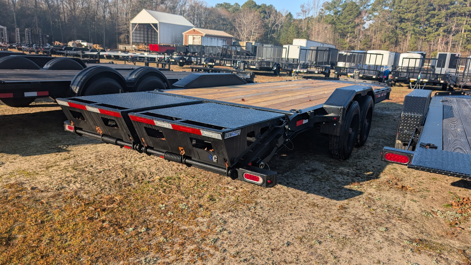 New 2026 Diamond C Trailers 23929 lpx 22 208 max Equipment Trailer