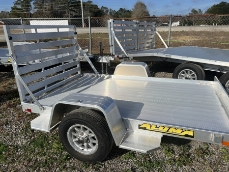 New 2026 Aluma 638S-TG Utility Trailer