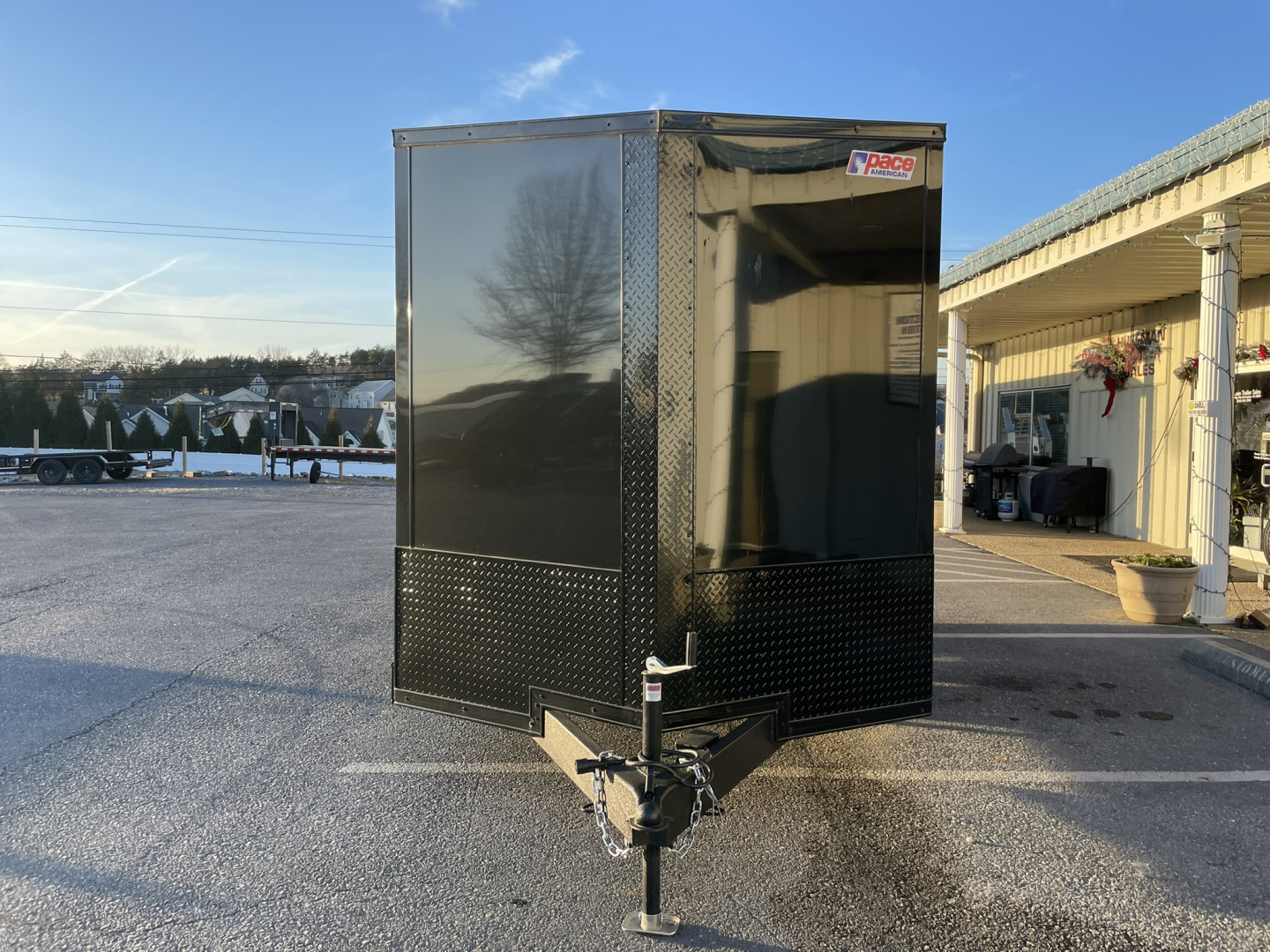 New 2026 Pace 7X14X7 Enclosed Trailer