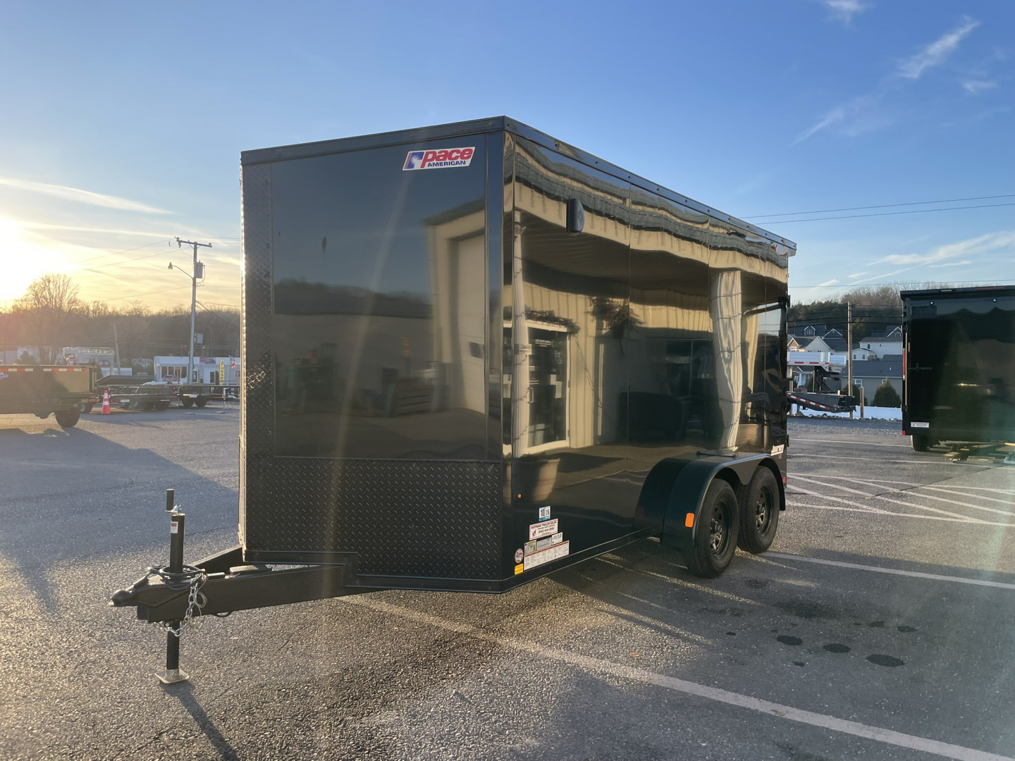 New 2026 Pace 7X14X7 Enclosed Trailer