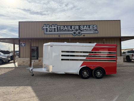 Used 2025 Jackson 6 PEN Stock / Stock Combo Trailer