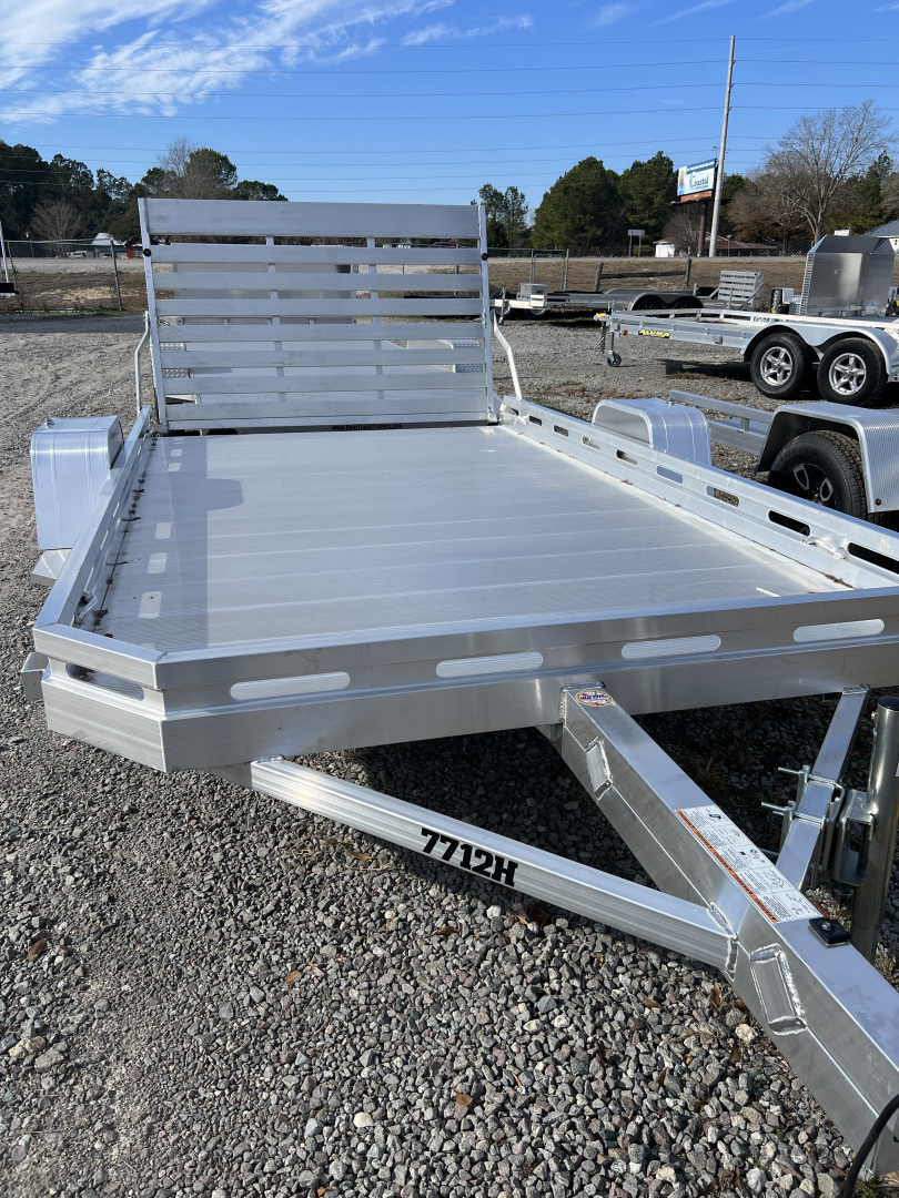 New 2026 Aluma 7712H-S-TG Utility Trailer