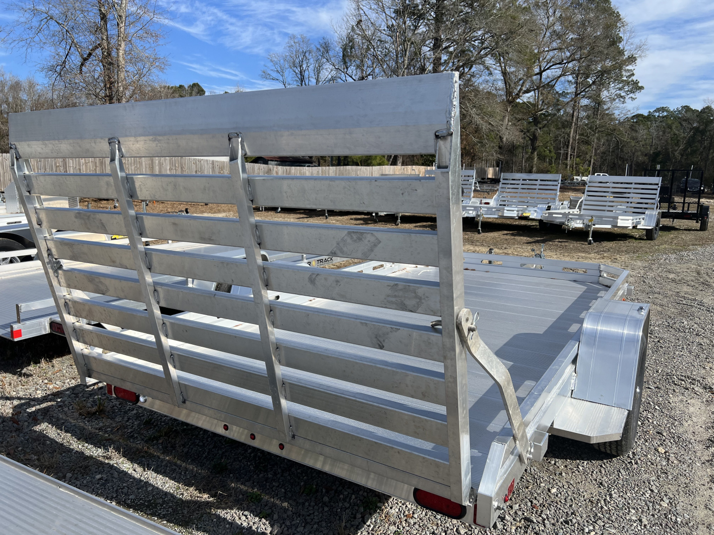 New 2026 Aluma 7712H-S-TG Utility Trailer