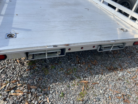 New 2023 Aluma 7818TA-EL-R-RTD Utility Trailer