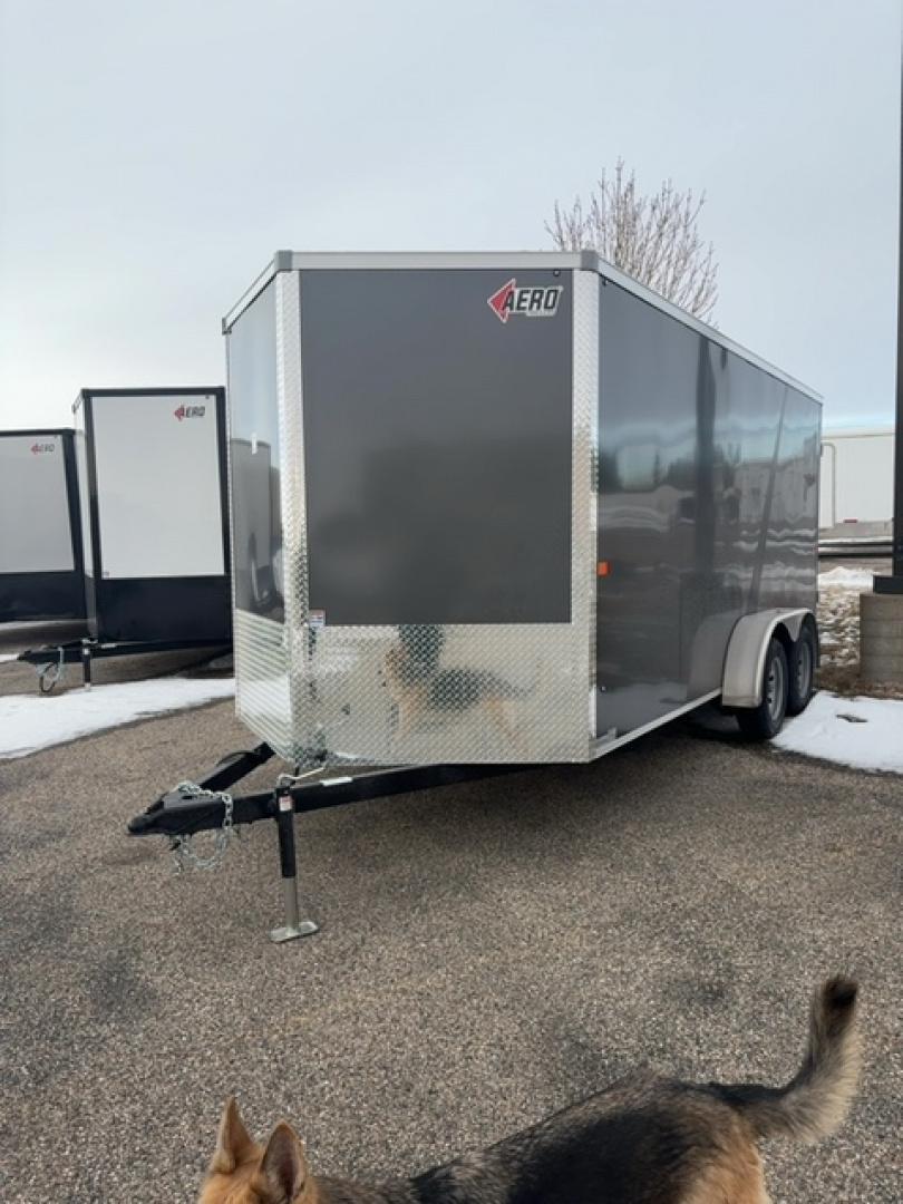 New 2026 AERO 7x16/ Cargo / Enclosed Trailer/ 3.5k axles