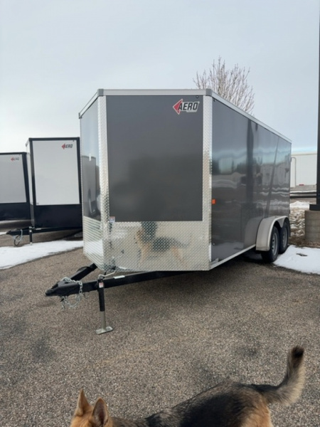 New 2026 AERO 7x16/ Cargo / Enclosed Trailer/ 3.5k axles