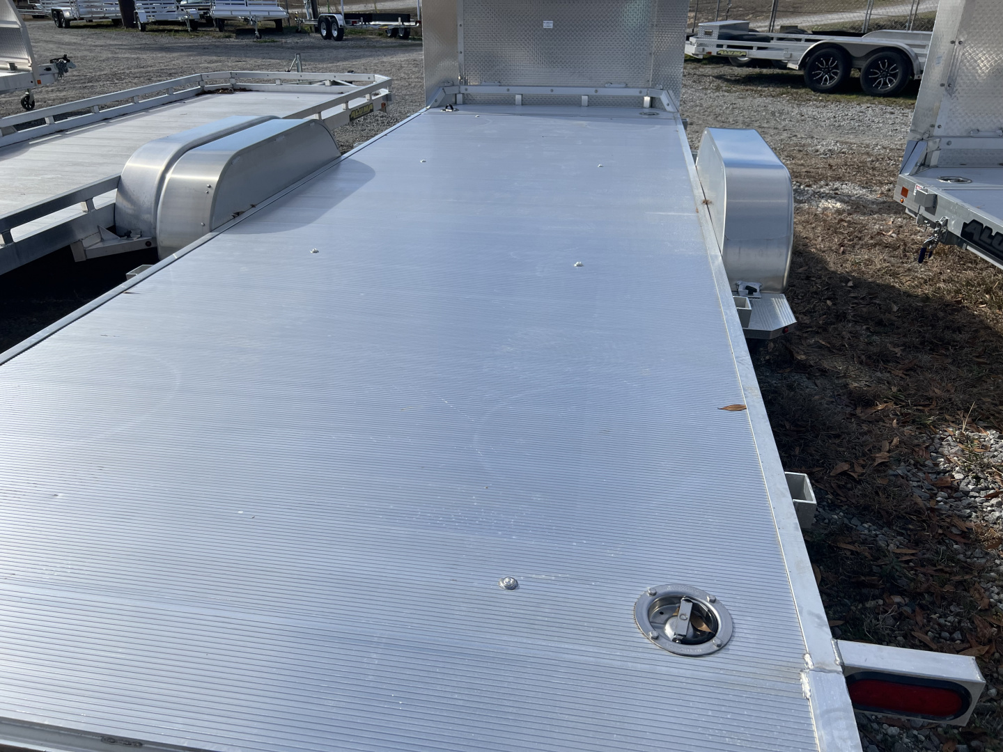 New 2026 Aluma 8218ANV-TILT-TA-EL-RTD Car Hauler