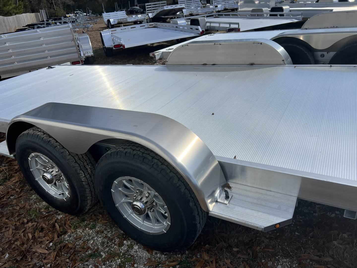 New 2026 Aluma 8220H-TILT-TA-EL-RTD Tilt Trailer