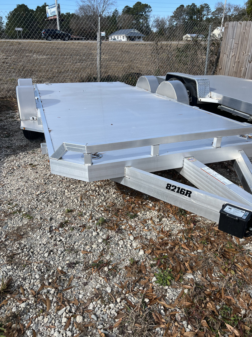 New 2026 Aluma 8216TA-EL-R-RTD Car Hauler