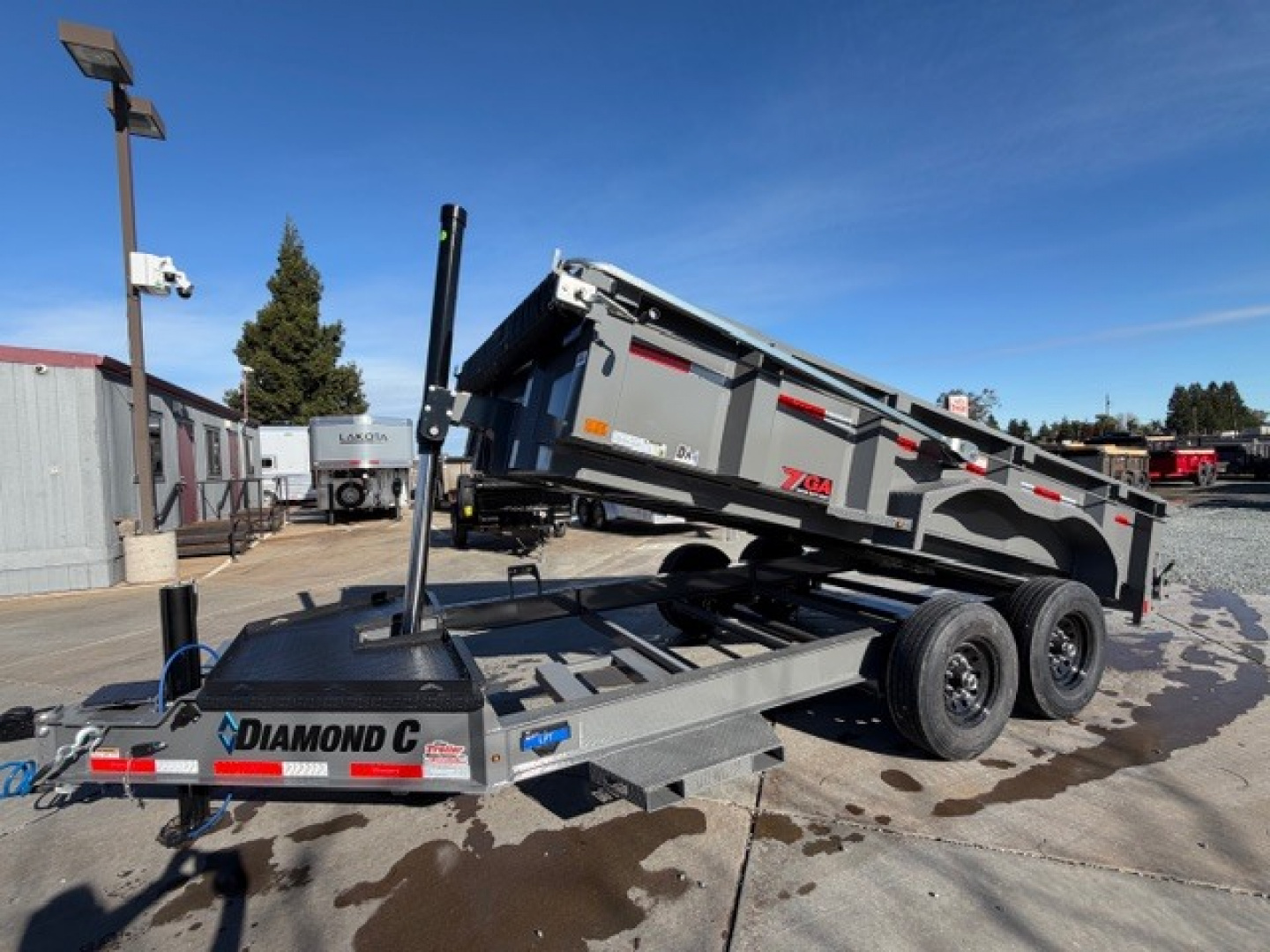 New 2026 Diamond C Trailers LPT207L14X82 Dump Trailer