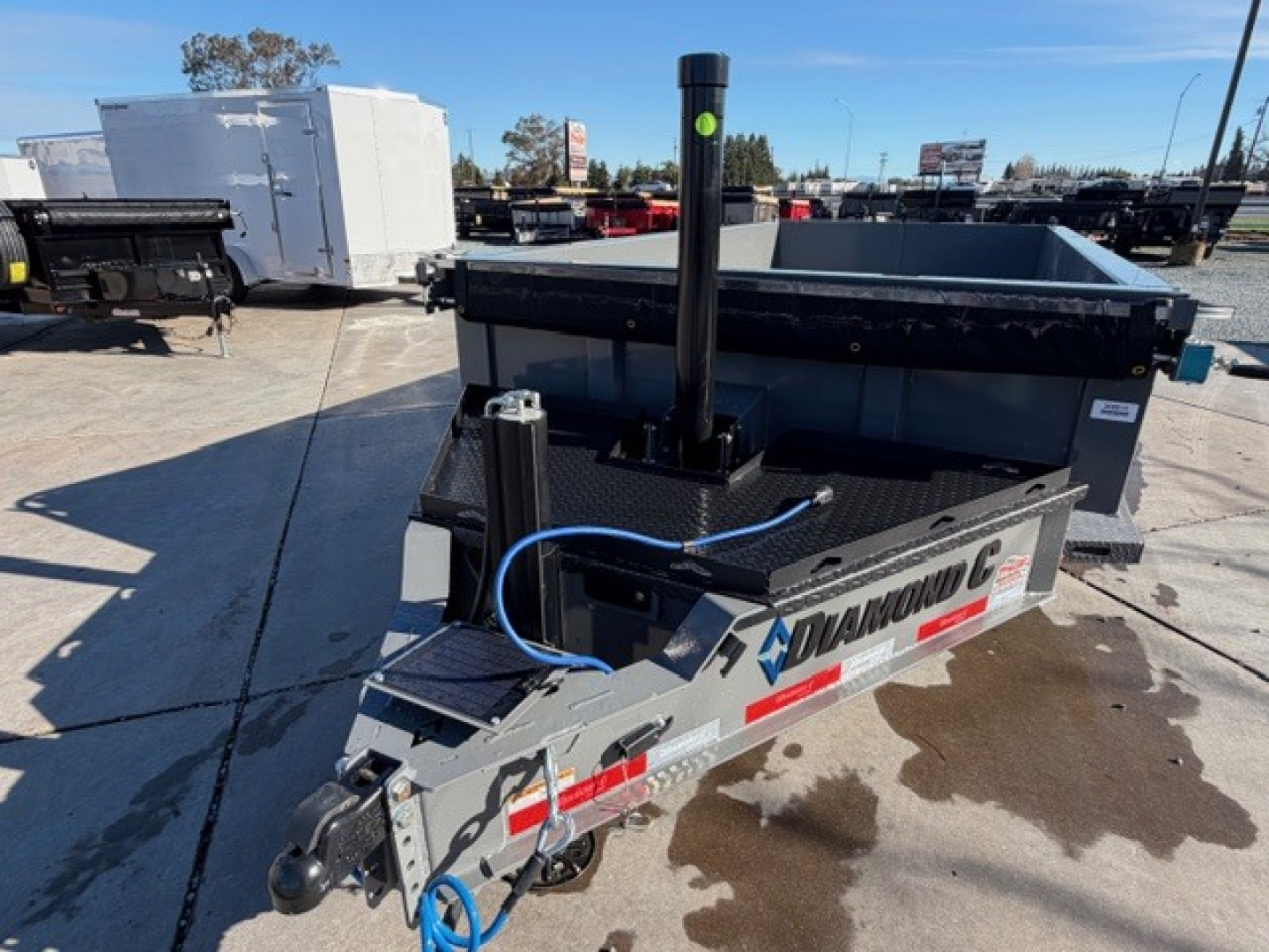 New 2026 Diamond C Trailers LPT207L14X82 Dump Trailer