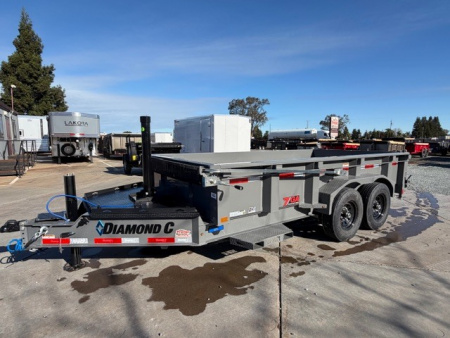 New 2026 Diamond C Trailers LPT207L14X82 Dump Trailer