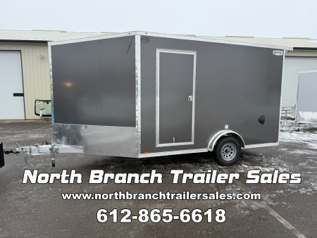 New 2026 Lightning Trailers LTFES712SA Snowmobile Trailer