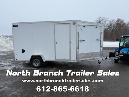 New 2026 Lightning Trailers LTFES712SA Snowmobile Trailer