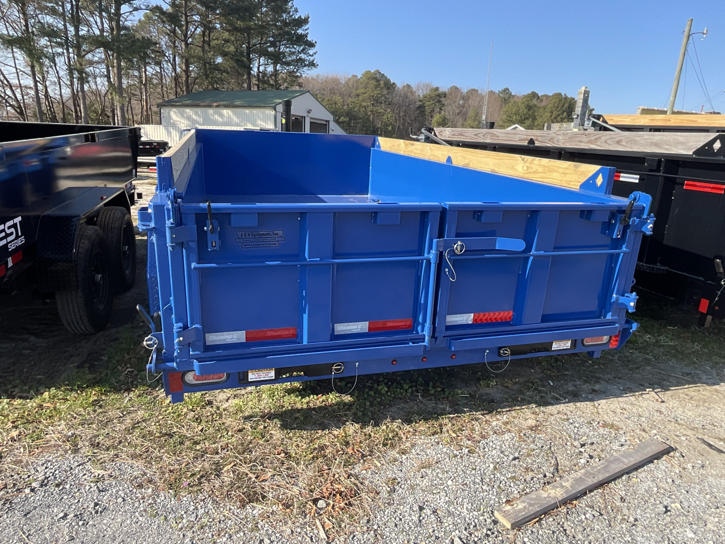 New 2026 Diamond C Trailers 23926 LPT 14’ Dump Trailer