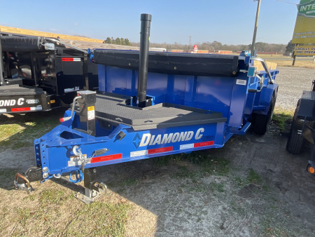 New 2026 Diamond C Trailers 23926 LPT 14’ Dump Trailer