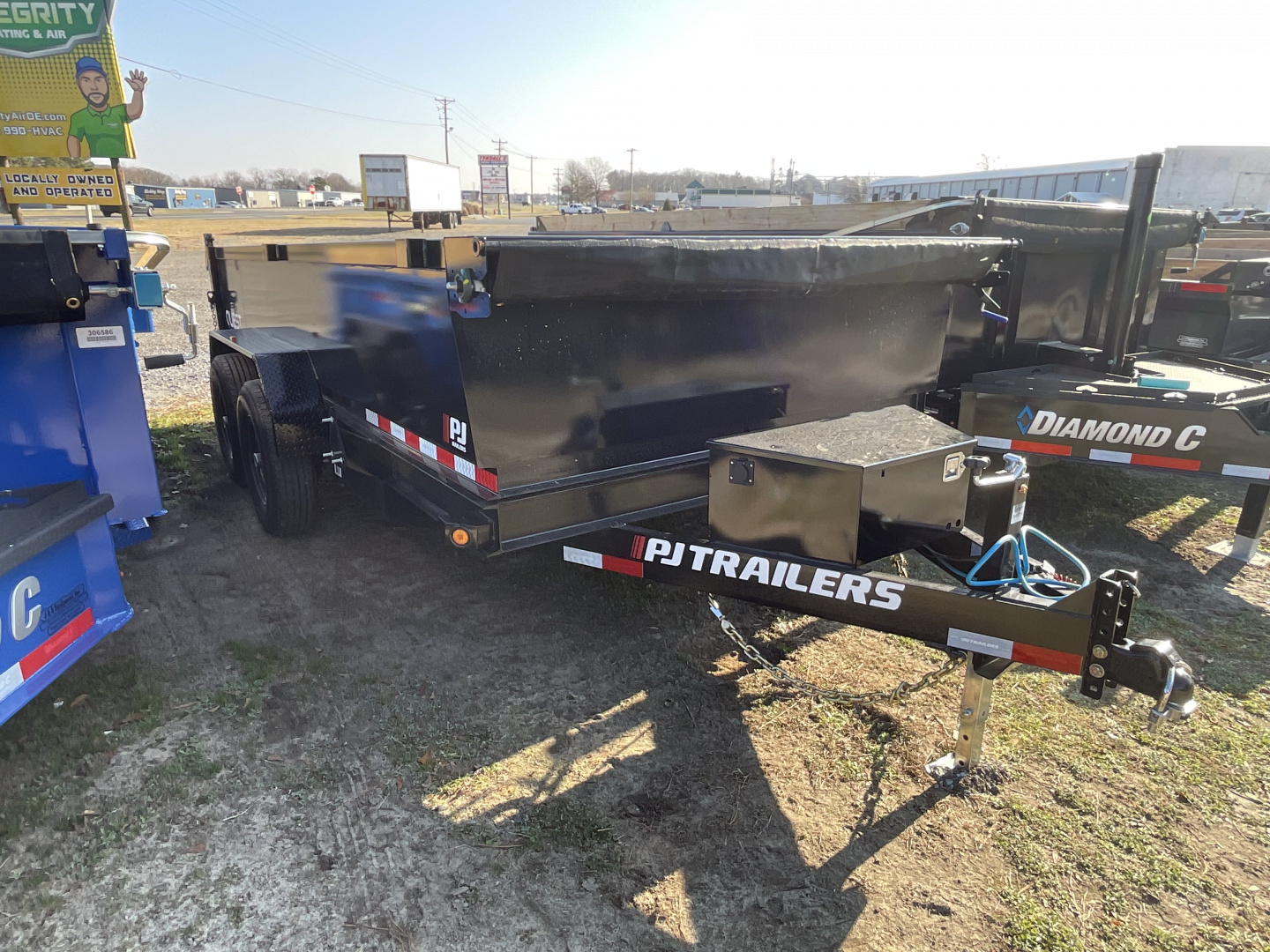 New 2026 PJ Trailers 23911 2, sides D7 Dump Trailer