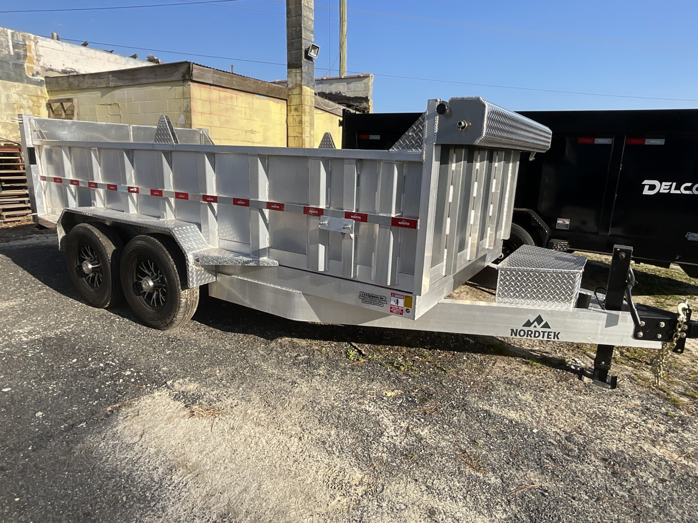 New 2026 Nordtek 23783 82x14 low Pro Dump Trailer