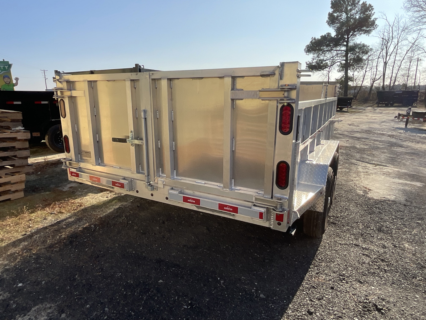 New 2026 Nordtek 23783 82x14 low Pro Dump Trailer