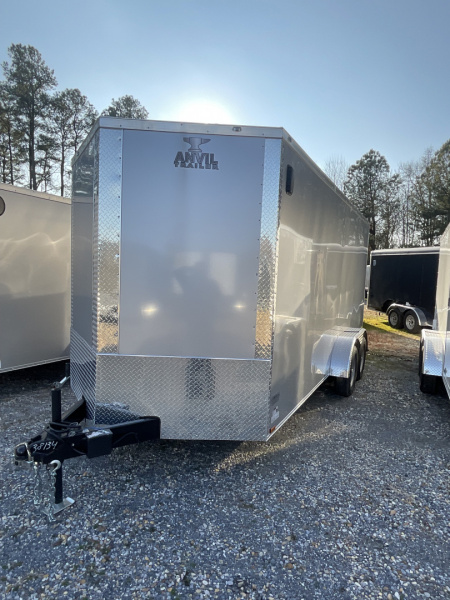 New 2025 Anvil 23436 7 x 16 silver Cargo / Enclosed Trailer