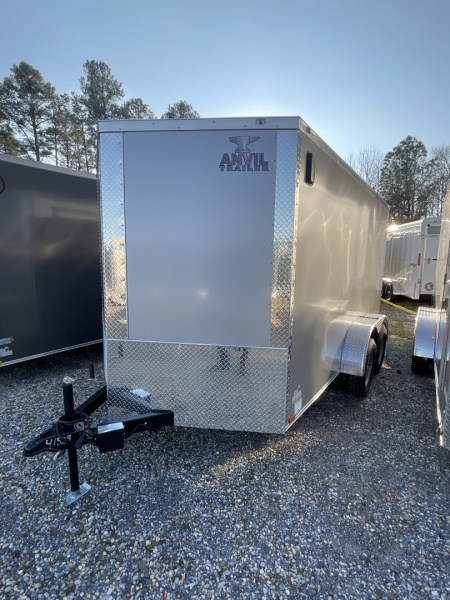 New 2026 Anvil 23985 7 x12 silver ta Cargo / Enclosed Trailer