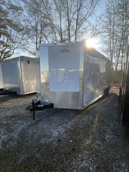 New 2026 Anvil 23879 8.5 x 20 white Cargo / Enclosed Trailer