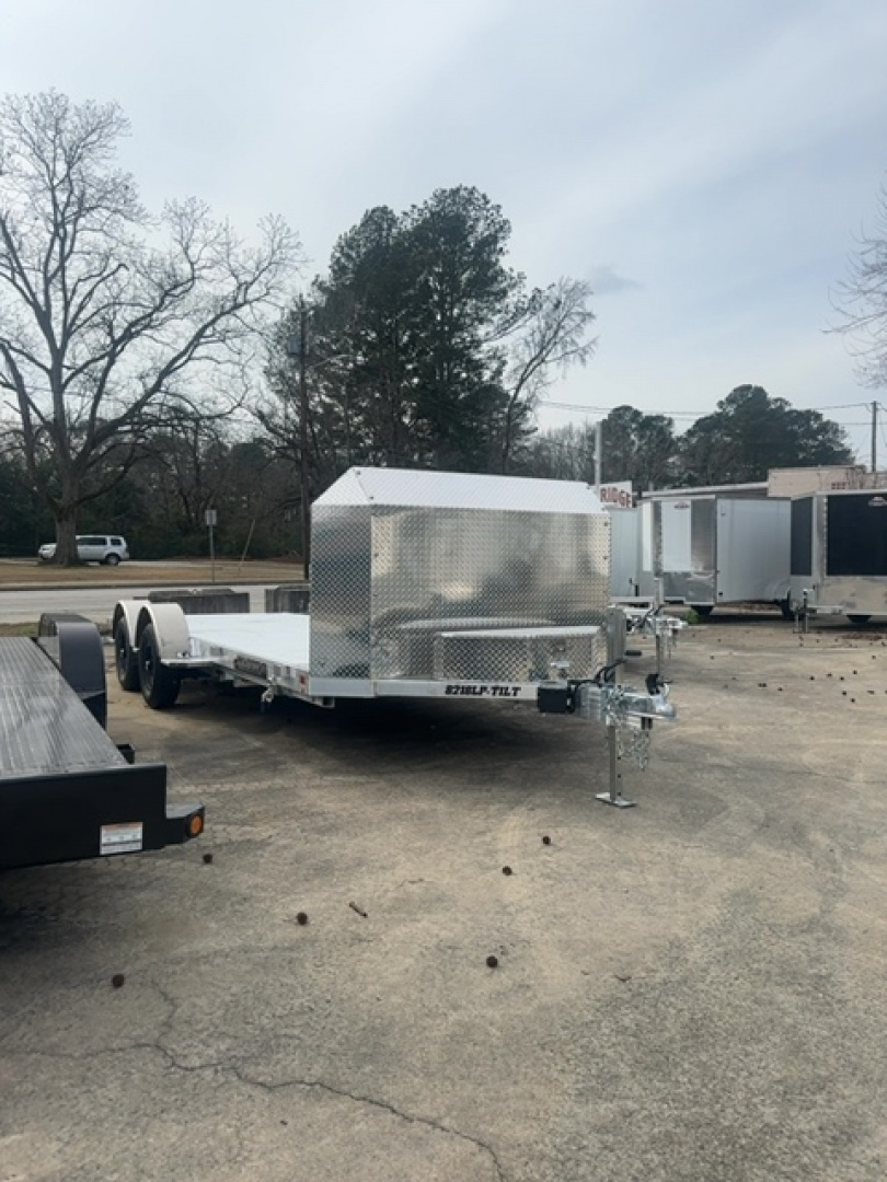 New 2025 Aluma 8218ANV-TILT-TA-EL-RTD Car Hauler