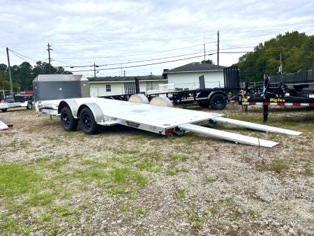 New 2025 Aluma 8218ANV-TILT-TA-EL-RTD Car Hauler