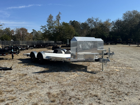 New 2025 Aluma 8218ANV-TILT-TA-EL-RTD Car Hauler