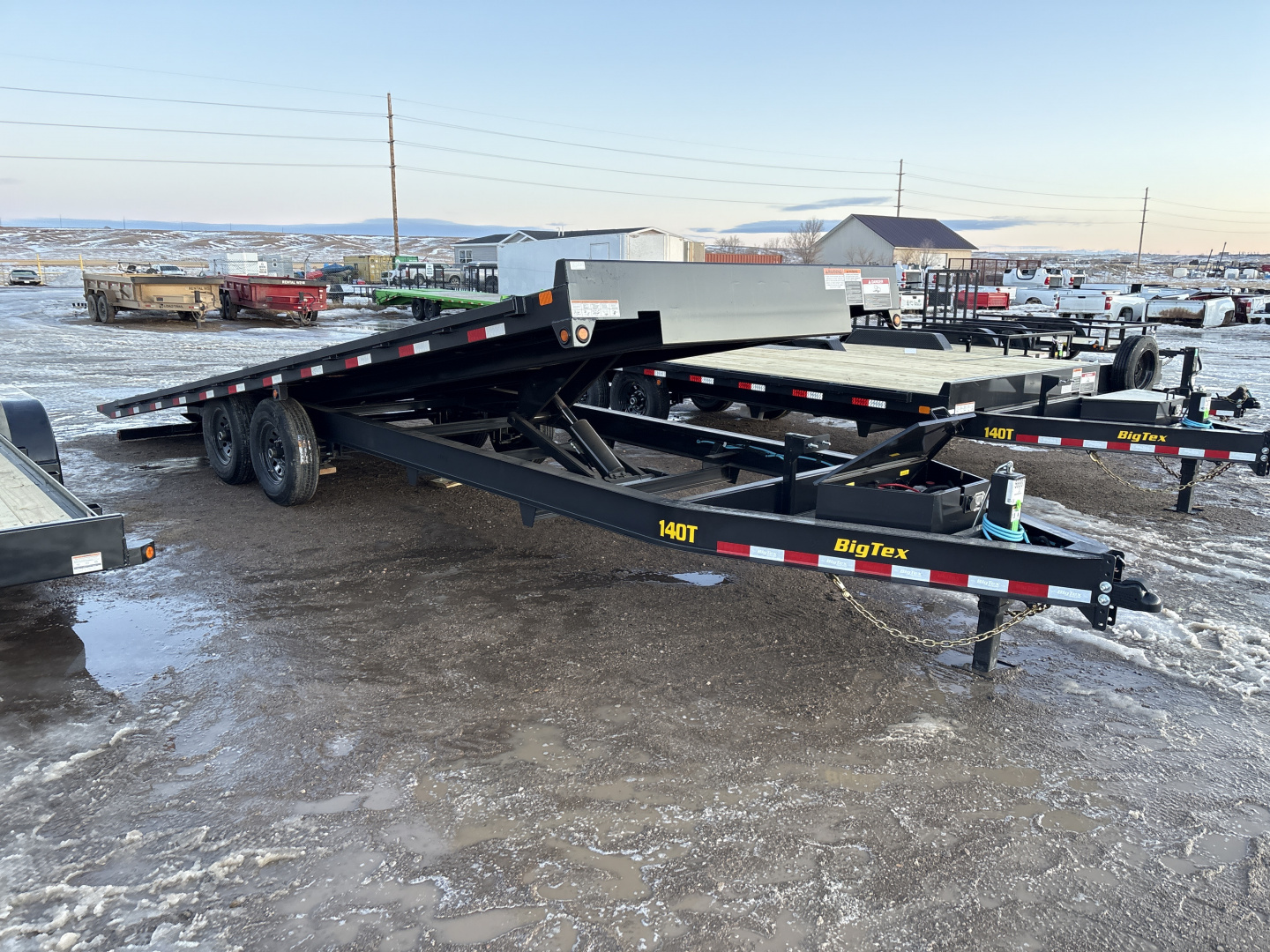 New 2026 Big Tex Trailers 14ot-24' Deckover TILT Trailer