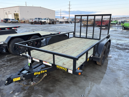 New 2026 Big Tex Trailers 60PI-12' Utility Trailer