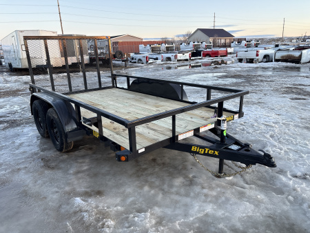New 2026 Big Tex Trailers 60PI-12' Utility Trailer