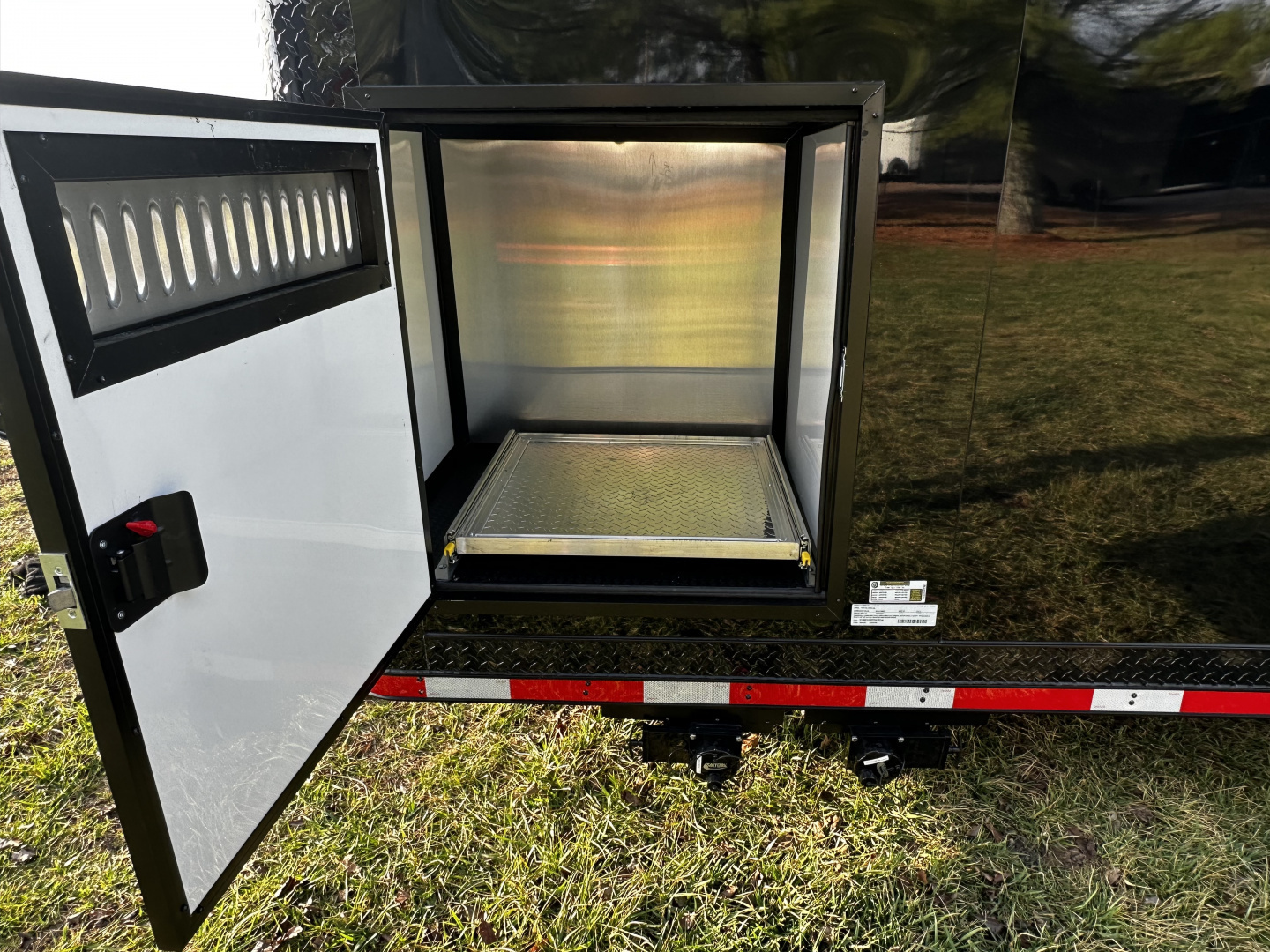 New 2026 Luxe 8.5x32 7'6" Interior -Race/Bathroom Trailer- Finished Interior-5200lb Triple Torsion-Awning-Escape Door