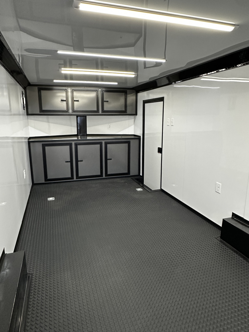 New 2026 Luxe 8.5x28 Race Trailer -Finished Interior-5200LB Triple Torsion-Heavy Duty Ramp